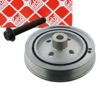 febi Riemenscheibe Kurbelwelle + Schraube f&uuml;r FORD Focus 1 2 MK1/2 C-Max 1.8D 1339469