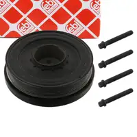 febi 37420 PROKIT Riemenscheibe Kurbelwelle f&uuml;r BMW F20/21 E90-93 F30 F31 F10/11 X1 X3 N47