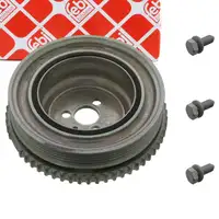 febi 44813 PROKIT Riemenscheibe Kurbelwelle f&uuml;r FIAT Bravo 1 2 Panda Punto Tipo 1.2 1.4