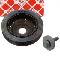 febi PROKIT Riemenscheibe Kurbelwelle f&uuml;r RENAULT Clio 2 Laguna 1 2 Megane 1 Scenic 1.6
