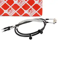 febi 171737 Handbremsseil Feststellbremse f&uuml;r OPEL Vectra C/CC hinten links + rechts
