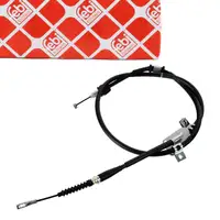 febi 178866 Handbremsseil Bremsseil f&uuml;r HYUNDAI ix35 KIA Sportage 3 SL hinten links