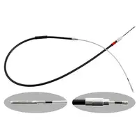 2x febi Handbremsseil Bremsseil Feststellbremse f&uuml;r BMW 3er E46 316-330i 318-330d hinten