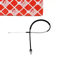 febi 14911 Kupplungsseil Kupplungsseilzug f&uuml;r FORD Sierra 1.8-2.0i OHNE Klima 6754367