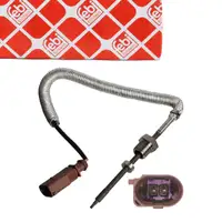 febi 109192 Abgastemperatursensor vor Rpf f&uuml;r AUDI A6 C7 4G A7 4G A8 4H 3.0 TDI 59906088BK