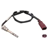 febi Abgastemperatursensor f&uuml;r VW Polo 5 6R 6C SEAT Ibiza 4 SKODA 2 1.2 TDI 03P906088E