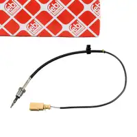 febi 185426 Abgastemperatursensor f&uuml;r AUDI A4 B9 A5 F5 A6 C7 A7 4G Q5 FY Q7 4M 2.0/3.0 TDI