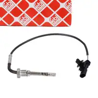 febi Abgastemperatursensor f&uuml;r FIAT 500L 351 352 500X 334 Fiorino Qubo 225 Tipo 356 1.3D