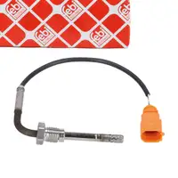 febi 185844 Abgastemperatursensor Sensor f&uuml;r VW Touareg 7L AUDI Q7 4LB 3.0 TDI 059906088AA