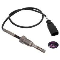 febi 49264 Abgastemperatursensor Sensor f&uuml;r VW Crafter 30-35 30-50 2E 2F 2.5 TDI 70906088