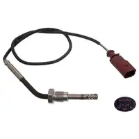 febi 49269 Abgastemperatursensor Sensor vor Rpf f&uuml;r VW Touareg 7L 2.5 R5 TDI 070906088D