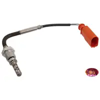febi Abgastemperatursensor f&uuml;r VW Touareg 7L Phaeton 3D AUDI A4 B8 8K 8T 4LB 2.7/3.0 TDI