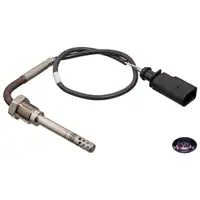febi 49296 Abgastemperatursensor Sensor f&uuml;r AUDI A6 C6 4F SEAT Exeo 3R2 3R5 03L906088AB