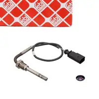 febi 49296 Abgastemperatursensor Sensor f&uuml;r AUDI A6 C6 4F SEAT Exeo 3R2 3R5 03L906088AB