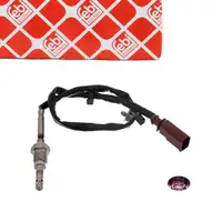 febi 49304 Abgastemperatursensor f&uuml;r AUDI A6 C6 4F SEAT Exeo 3R2 3R5 2.0 TDI 03L906088CA
