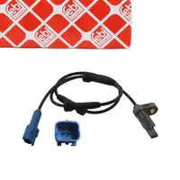 febi 45557 ABS Sensor Raddrehzahl f&uuml;r PEUGEOT 206 mit Scheibenbremse hinten 4545.A3