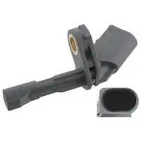 febi ABS Sensor Raddrehzahl f&uuml;r VW Golf 6 Passat B7 Tiguan 5N Sharan 7N AUDI hinten links