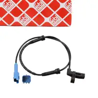 febi 102249 ABS Sensor Raddrehzahl f&uuml;r PEUGEOT 206/CC/SW 206+ vorne 4545.99/4545.F4