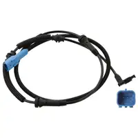 febi 104903 ABS Sensor Raddrehzahl f&uuml;r CITROEN C5 1 2 DC DE RC RE Vorderachse 4545.86