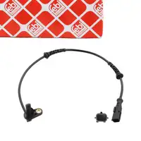 febi 104219 ABS Sensor Raddrehzahl f&uuml;r DACIA Logan Sandero Hinterachse rechts 8200752605