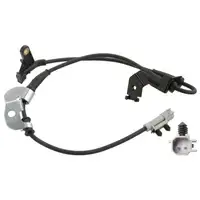 febi ABS Sensor Raddrehzahl f&uuml;r CHRYSLER Voyager 4 RG bis Bj. 07.05 vorne links 4683471AB