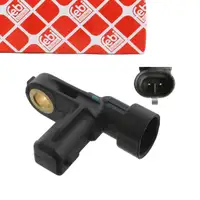 febi ABS Sensor Raddrehzahl f&uuml;r JAGUAR S-Type 2 X200 XJ X350 X358 XK 8 X100 2 X150 hinten