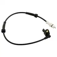 febi ABS Sensor Raddrehzahl f&uuml;r DACIA Logan bis Bj. 11.2008 hinten links 8200254687
