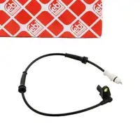 febi ABS Sensor Raddrehzahl f&uuml;r DACIA Logan bis Bj. 11.2008 hinten links 8200254687