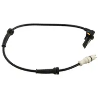 febi ABS Sensor Raddrehzahl f&uuml;r DACIA Logan bis Bj. 11.2008 hinten rechts 8200254688