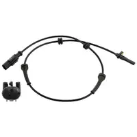 febi ABS Sensor Raddrehzahl f&uuml;r FIAT Fiorino 225 Grande Punto 199 Linea 323 hinten links