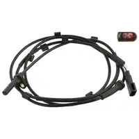 febi ABS Sensor Raddrehzahl f&uuml;r FORD Transit/Tourneo bis Bj. 08.2014 hinten rechts 1371544