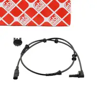 febi ABS Wheel Speed Sensor for FIAT Idea 350 and LANCIA Musa, model year 2007 and earlier, front, 46845597