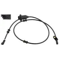 febi ABS Wheel Speed Sensor for MERCEDES-BENZ SL R230 up to VIN: F030152 (rear) 2305400817