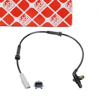 febi ABS Sensor Raddrehzahl f&uuml;r DACIA Logan 2 Sandero 2 Hinterachse links 479005846R