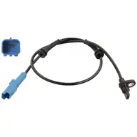febi 106324 ABS Wheel Speed Sensor for CITROEN C3 2 SC DS DS 3 SA SB Rear Axle 4545.K0