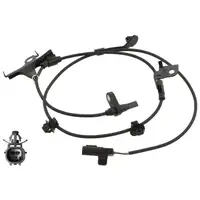 febi ABS Sensor Raddrehzahl f&uuml;r TOYOTA Verso S P12 Yaris P9 P13 vorne links 89543-52090