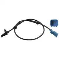 febi 107335 ABS Sensor Raddrehzahl f&uuml;r CITROEN C3 2 C4 Cactus DS3 PEUGEOT 1 2 3008 hinten