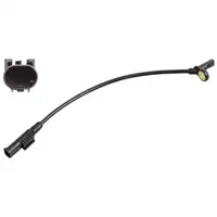 febi 170559 ABS Sensor Raddrehzahl f&uuml;r MERCEDES-BENZ W164 X164 W251 V251 hinten 1645400717