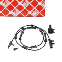 febi 170575 ABS Sensor Raddrehzahl f&uuml;r JEEP Wrangler 3 JK Vorderachse 68003281AC