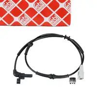 febi ABS Sensor Raddrehzahl f&uuml;r CITROEN Berlingo Xsara PEUGEOT hinten links 4545.C9