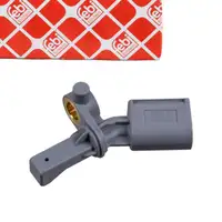 febi ABS Sensor Raddrehzahl f&uuml;r VW Polo 6 T-Cross AUDI A1 SEAT Ibiza 5 Arona hinten rechts