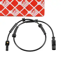 febi 185414 ABS Sensor Raddrehzahlsensor f&uuml;r FIAT Panda Hinterachse 51890528