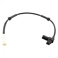 febi 185415 ABS Sensor Raddrehzahl f&uuml;r RENAULT Clio 1 2 Thalia 1 Vorderachse 7700411747