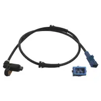 febi 36941 ABS Sensor Raddrehzahl f&uuml;r PEUGEOT 206 2A/C 206 CC 2D Vorderachse 4545.76
