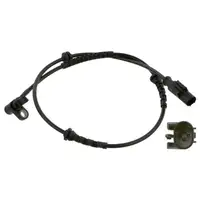 febi ABS Sensor Raddrehzahl f&uuml;r OPEL Corsa D ALFA ROMEO Mito 955 FIAT Punto/Grande vorne