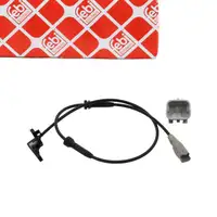 febi ABS Sensor Raddrehzahl f&uuml;r CITROEN C4 1 LC LA PEUGEOT 3A/C 3B 3E 3H hinten 4545.H7