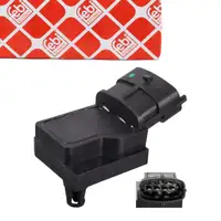 febi Intake Manifold Pressure Sensor for RENAULT Clio 2 Grand/Scenic 2 Megane 2 Master 2 1.5/2.2/2.5D