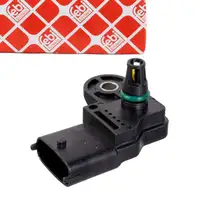 febi 179655 Saugrohrdrucksensor f&uuml;r OPEL Astra G Corsa D Signum CC Zafira A B 1.6 2.0 2.8
