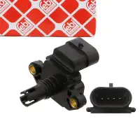 febi 30860 Saugrohrdrucksensor f&uuml;r LAND ROVER Defender L316 Discovery 2 L318 Freelander