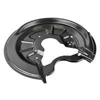 2x febi 171535+171536 Spritzblech f&uuml;r VW Golf 5 6 Touran 8P Leon Octavia 2 Superb 2 hinten